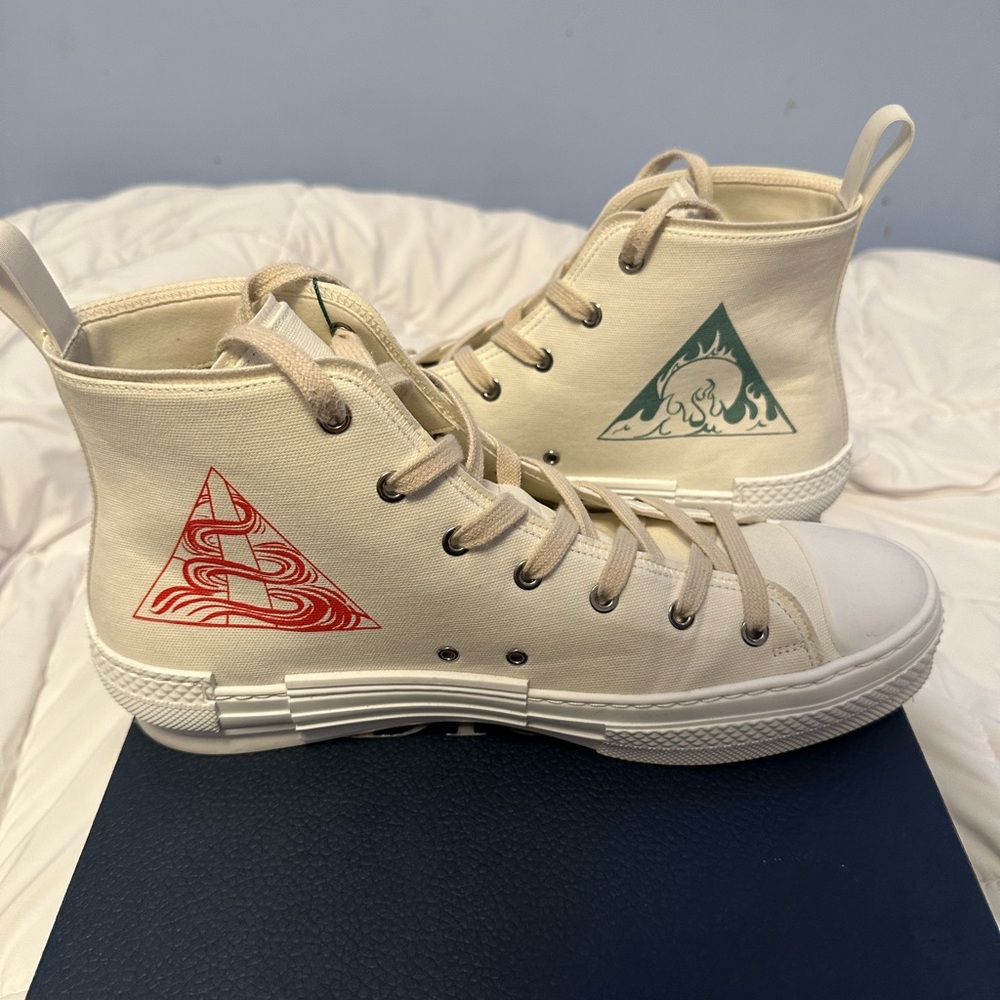 Dior B23 High Top AsteroDior White - Picture 2 of 6